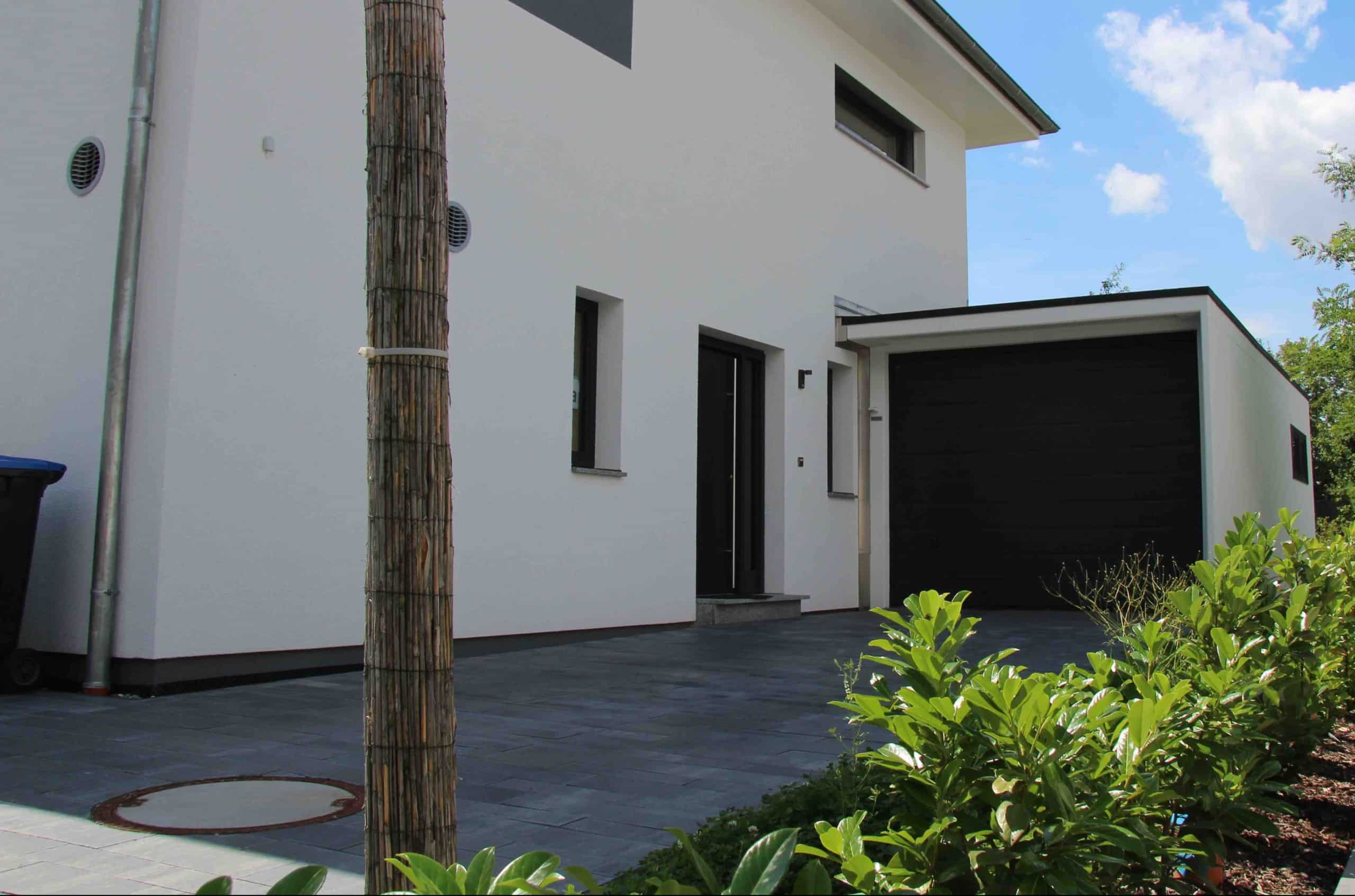 Fertiggarage aus Beton